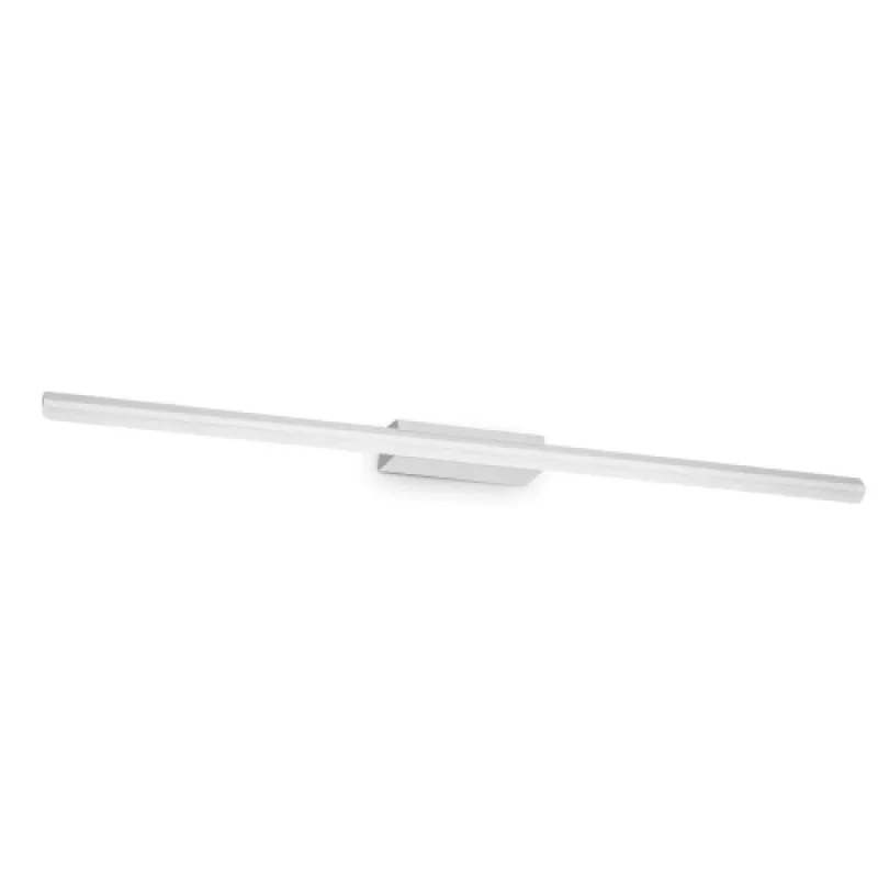 Bathroom Lighting Riflesso AP D82 WHIT 331690 – Ideal Lux LED wall light for bathroom in matt white, 19W, 3000K, IP54