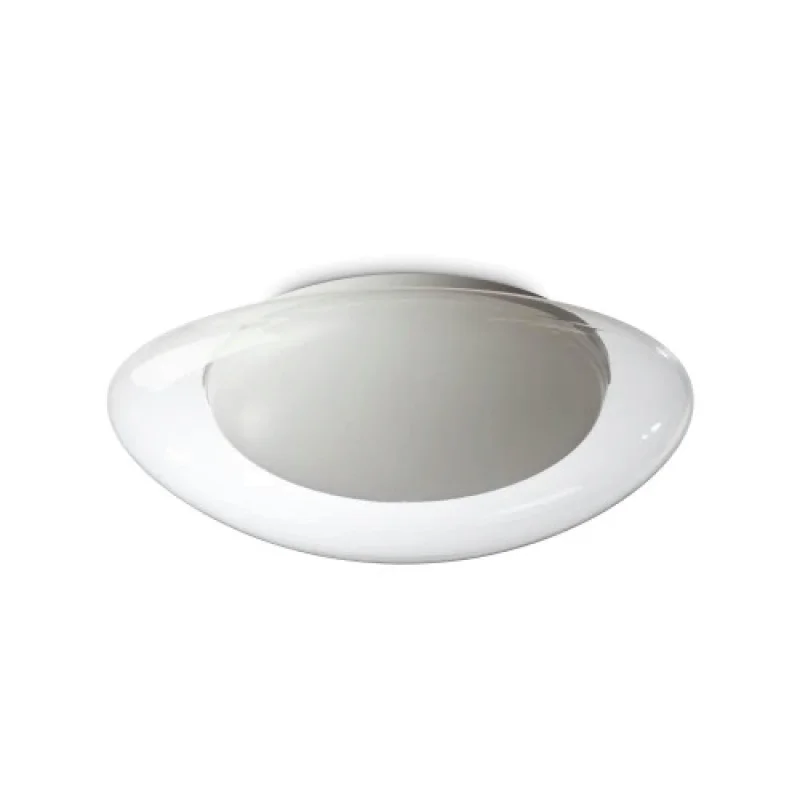 LED плафони Squish PL D64 332420 – Ideal Lux LED плафон в прозрачен, 30W, 3000K, IP20