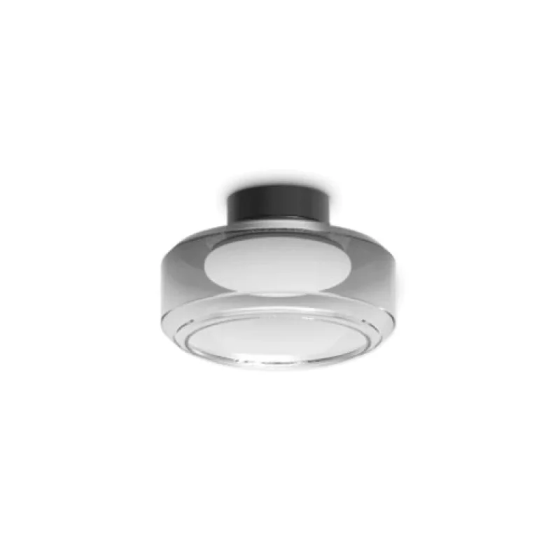 LED плафони Topico PL D25 333007 – Ideal Lux LED плафон в черен, 12W, 3000K, IP20