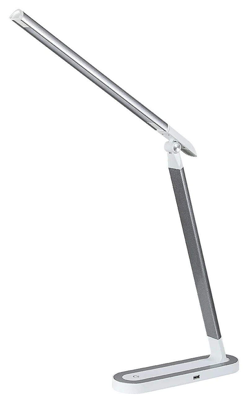 Misha – LED table lamp in white, 400mm, 7W, 4000K, dimmable with touch push button