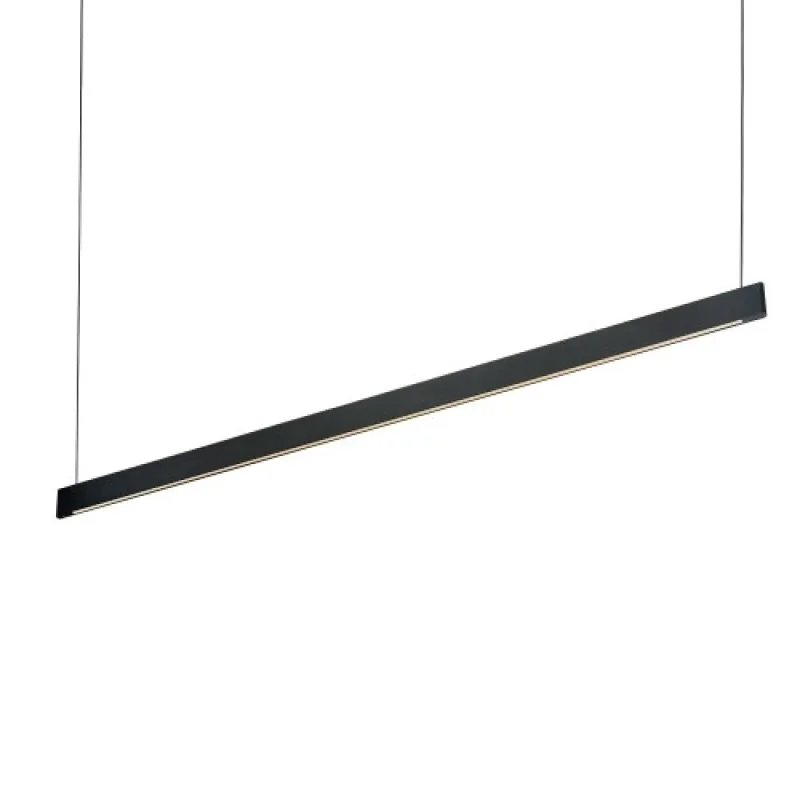 LED Pendants & Chandeliers Desk WIDE SP2 BLACK 336190 – Ideal Lux LED pendant in black, 36W, 3000K, IP20