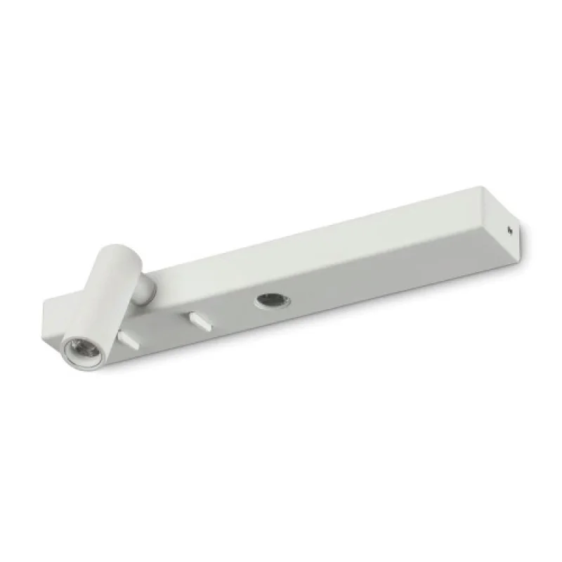 Wall Lights Bonne NUIT-1 AP WHITE 336794 – Ideal Lux LED wall light in white, 6.5W, 3000K, IP:20