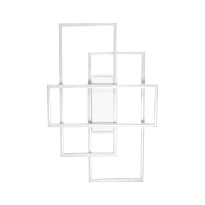 LED плафони Frame PL RETTANGOLO WHITE 2 341323 – Ideal Lux LED плафон в бял, 33W, 2700K, IP20