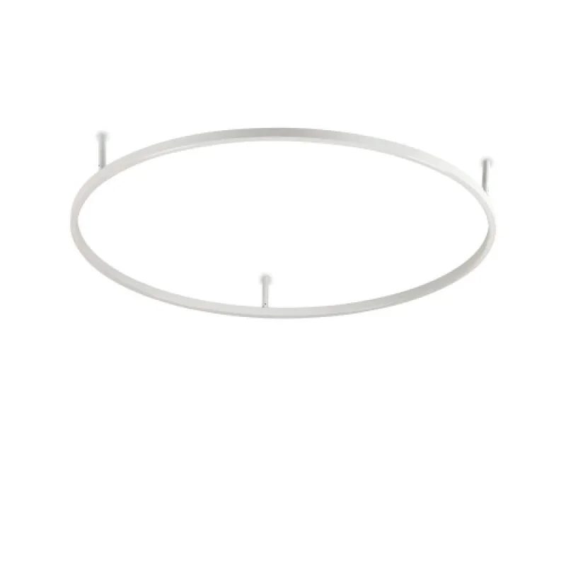 LED плафони Oracle SLIM PL D90 ROUND WH 341996 – Ideal Lux LED плафон в матово бял, 53W, 4000K, IP20