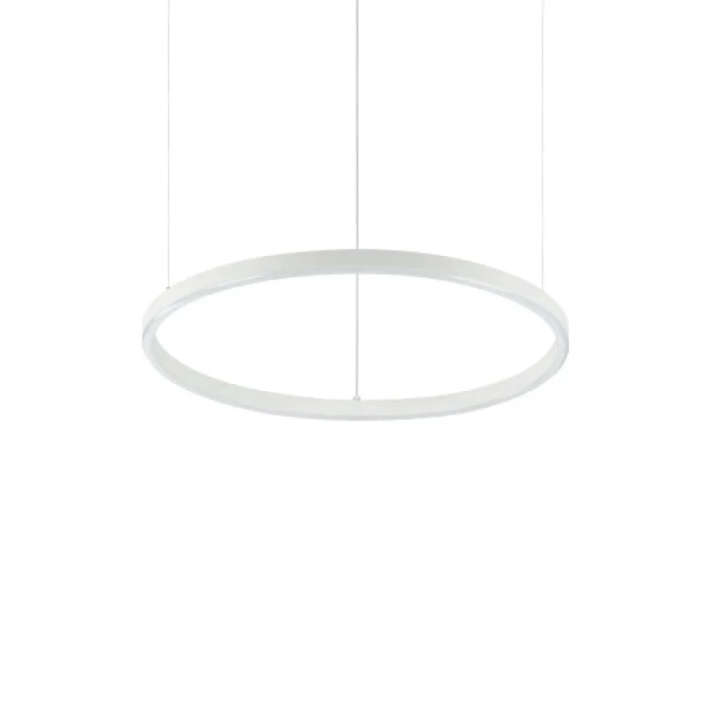 LED пендели и полилеи Oracle SLIM SP D50 ROUND WH 342016 – Ideal Lux LED пендел в матово бял, 29W, 2700K, IP20