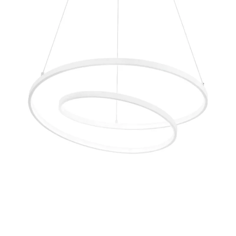 LED пендели и полилеи Oz SP D80 WHITE 4000K 342436 – Ideal Lux LED пендел в бял, 52W, 4000K, IP20