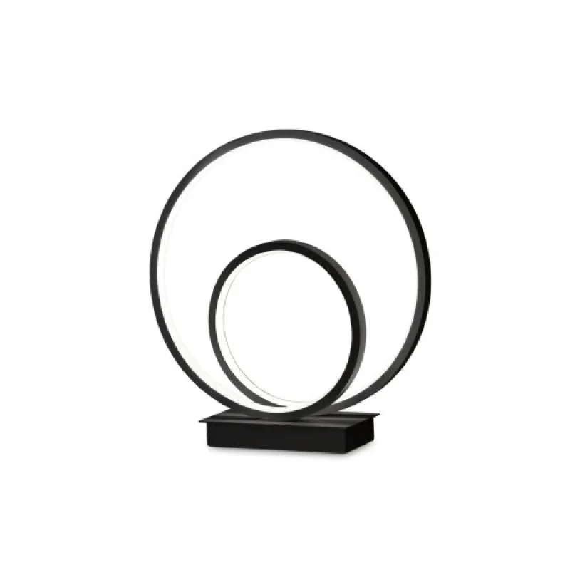 Настолни лампи Oz TL BLACK 2700K 342474 – Ideal Lux LED настолна лампа в черен, 22W, 2700K, IP20