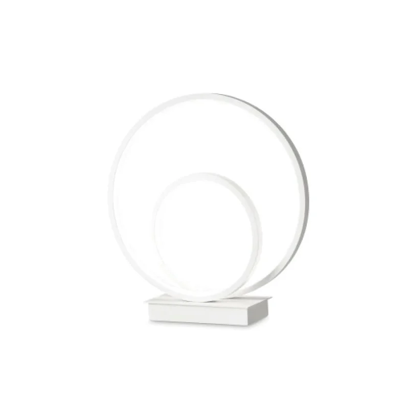 Настолни лампи Oz TL WHITE 4000K 342498 – Ideal Lux LED настолна лампа в бял, 22W, 4000K, IP20