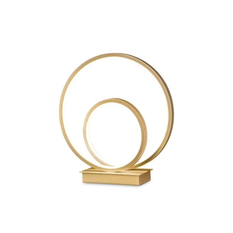 Настолни лампи Oz TL BRASS 4000K 342511 – Ideal Lux LED настолна лампа в месинг, 22W, 4000K, IP20