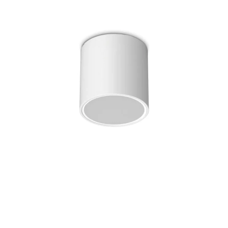 Луни за външен монтаж Techo PL 342689 – Ideal Lux фасадна луна за външен монтаж в бял, 1X20W, IP54
