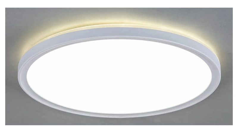 Pavel – LED плафон за повърхностен монтаж в бяло, Ø293мм, 18W, 4000K