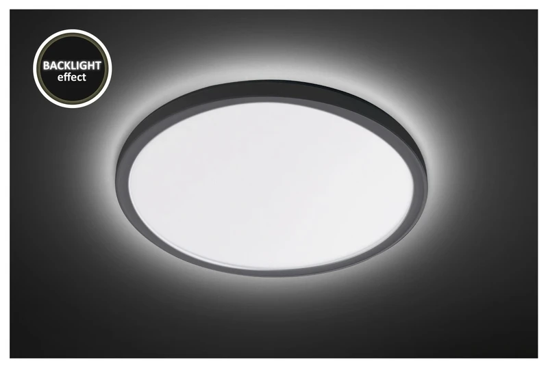 Pavel – LED плафон за повърхностен монтаж в бяло, Ø293мм, 18W, 4000K