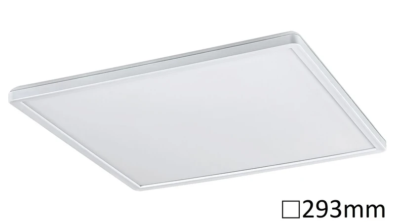 LED плафони Pavel – LED плафон за повърхностен монтаж в бяло, 293×293мм, 18W, 4000K