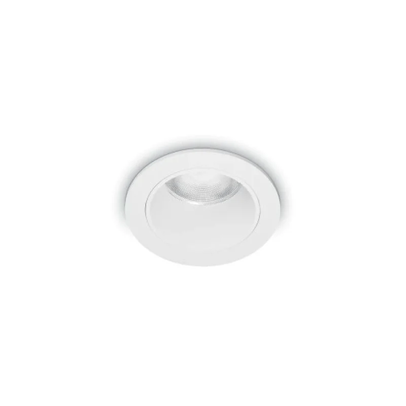 Луни за вграждане Quark FI 9.0W 30 344836 – Ideal Lux LED луна за вграждане в бял, 9W, 3000K, IP20
