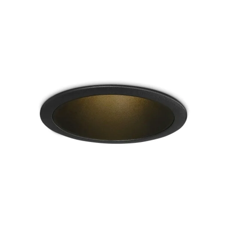 Луни за вграждане Tag FI 7W 2700K 344843 – Ideal Lux LED луна за вграждане в матово черен, 7W, 2700K, IP20