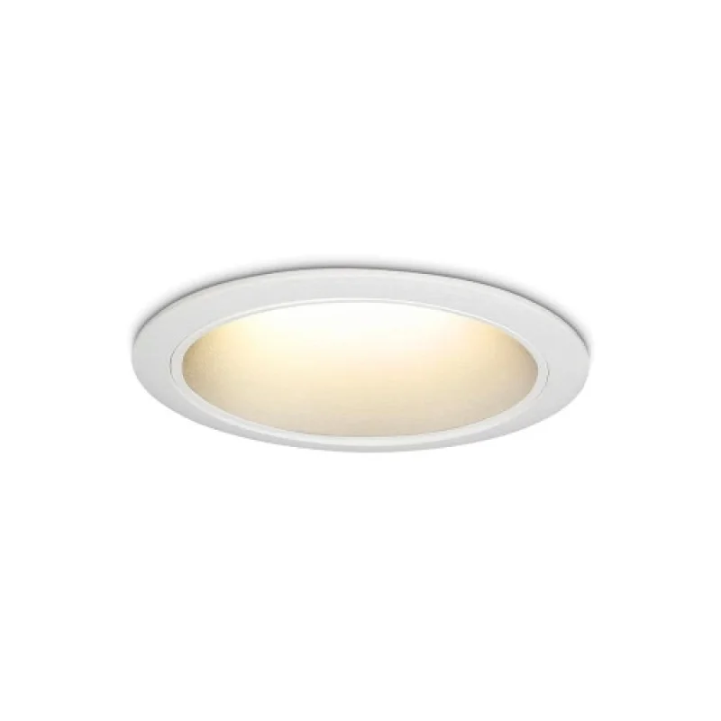 Recessed Downlights Tag FI 7W 2700K 344850 – Ideal Lux LED downlight for recessed mounting in matt white, 7W, 2700K, IP20