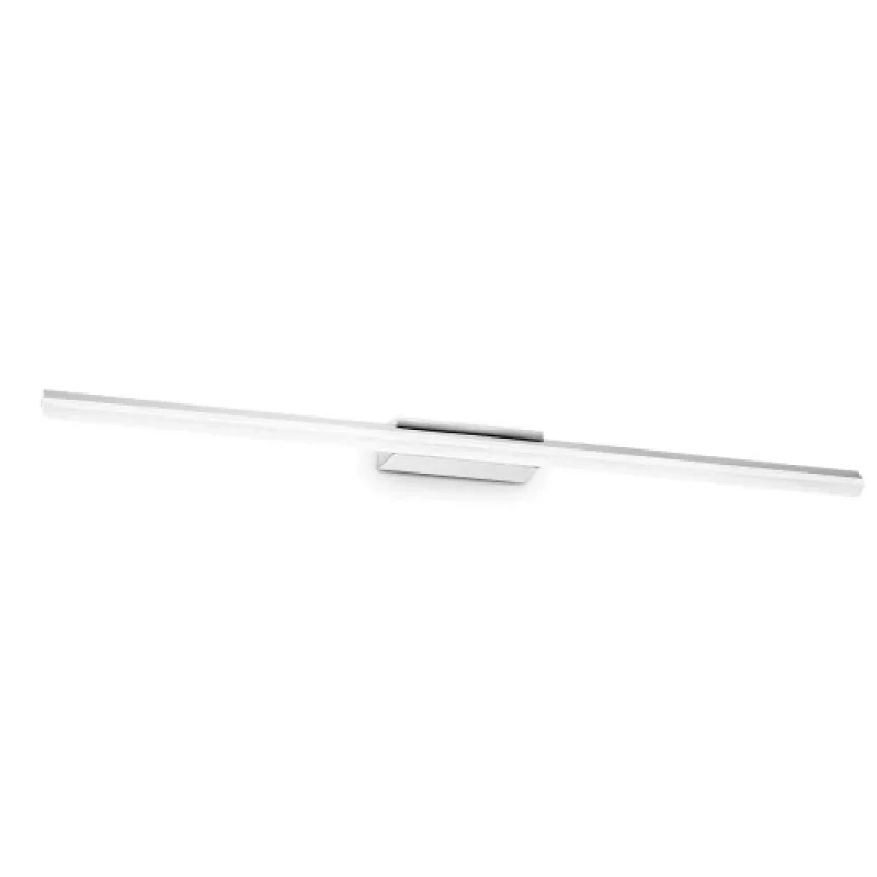 Осветление за баня Riflesso AP D82 CHRO 345130 – Ideal Lux LED аплик за баня в хром, 19W, 3000K, IP54