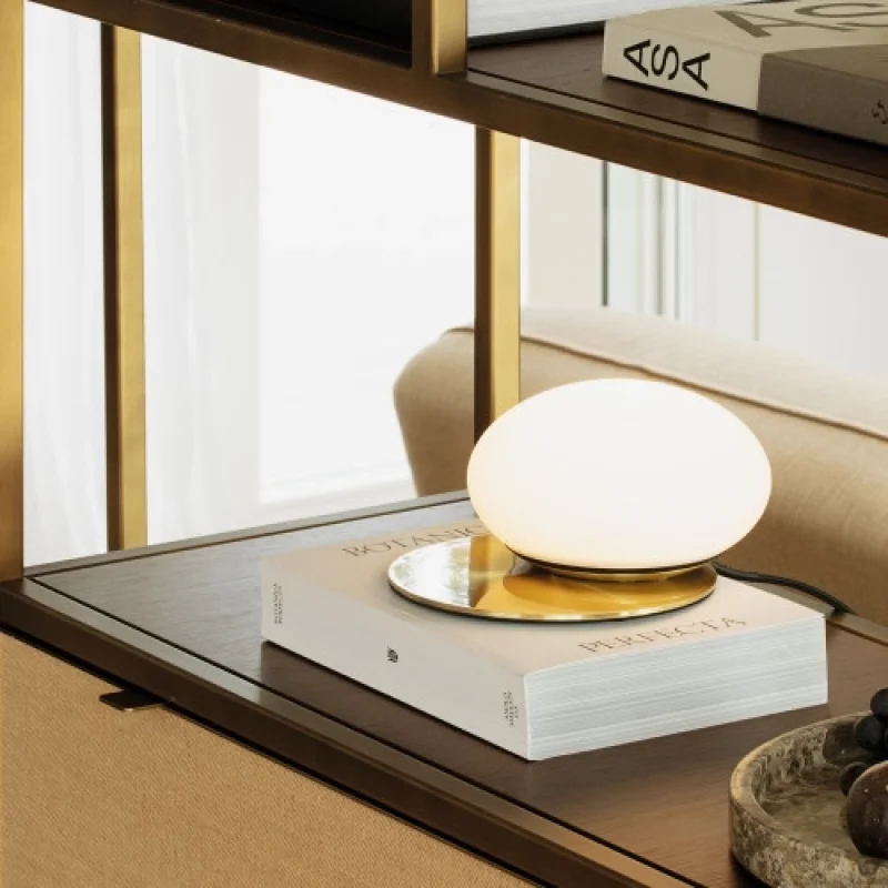 Table Lamps Ninfea TL1 BRASS 346526 – Ideal Lux table lamp in brass, 1X15W, IP:20