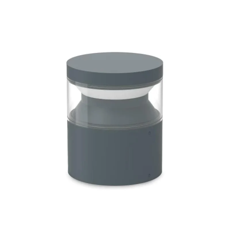 Bollard Lights Boeing PT H015 ANT 346656 – Ideal Lux LED garden bollard in anthracite, 14W, 3000K, IP:65