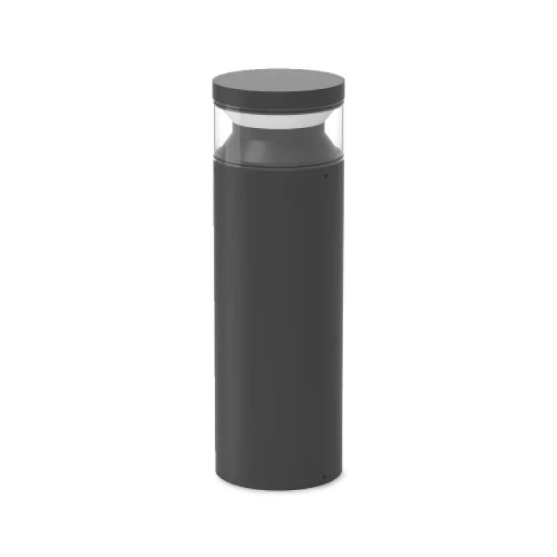 Bollard Lights Boeing PT H040 BLA 346694 – Ideal Lux LED garden bollard in black, 14W, 3000K, IP:65