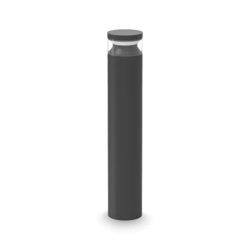 Bollard Lights Boeing PT H070 BLA 346717 – Ideal Lux LED garden bollard in black, 14W, 3000K, IP:65