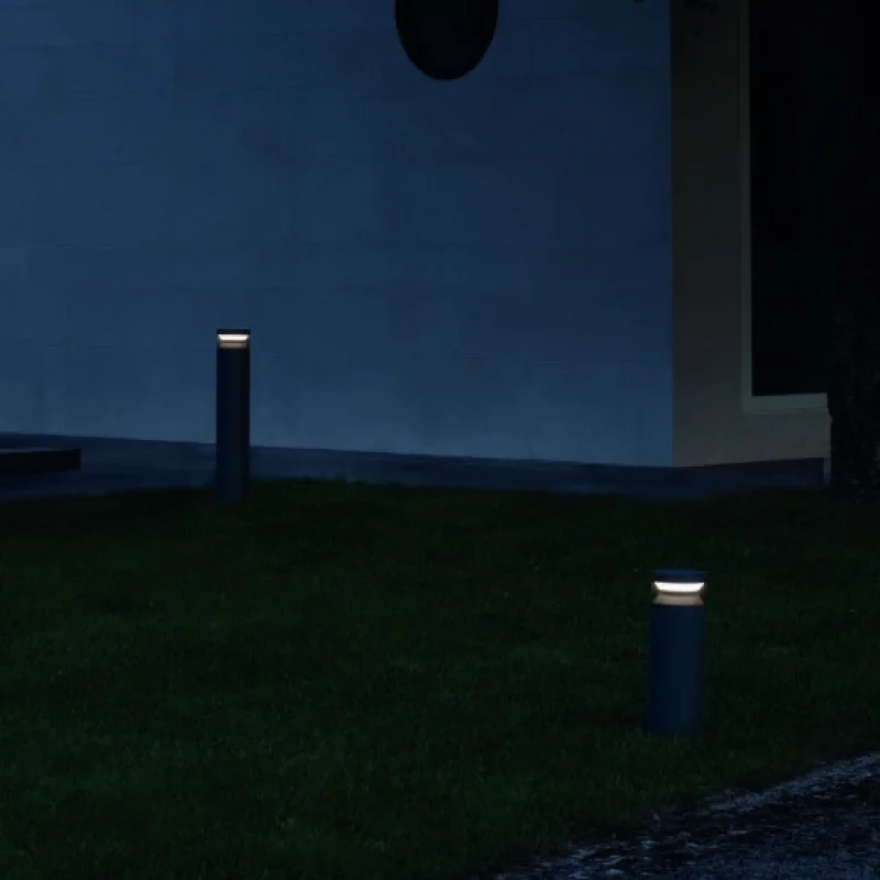 Boeing PT H070 BLA 346717 – Ideal Lux LED garden bollard in black, 14W, 3000K, IP:65