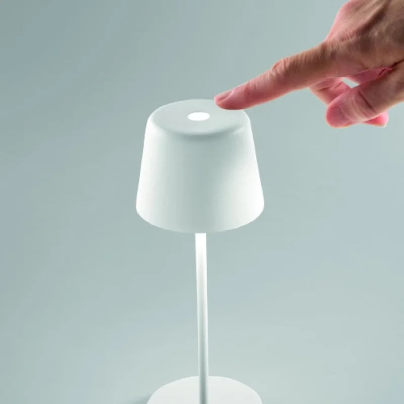 Cute TL W 346892 – Ideal Lux LED градинска настолна лампа в бял, 2,5W, 2200K, IP:65