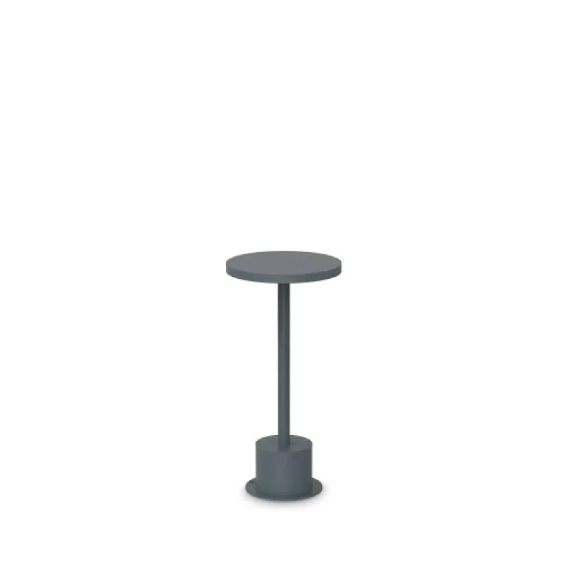 Bollard Lights Toffee PT D160 H02 347806 – Ideal Lux LED garden bollard in anthracite, 11W, 3000K, IP:65