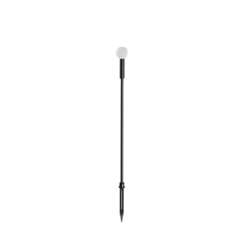 Наземна лампи Tw 348360 – Ideal Lux LED градински стълб с колче за земя в черен, 1.5W, 3000K, IP:65