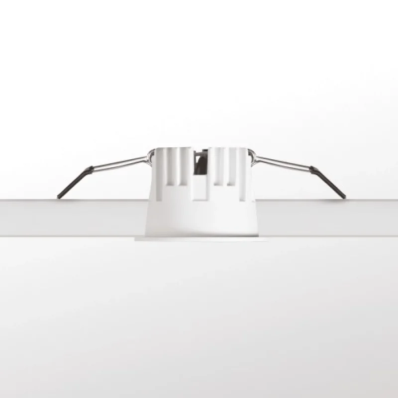 Game TRIM ROUND 349084 – Ideal Lux LED downlight for recessed mounting in white, 5.5W, 3000K, IP20