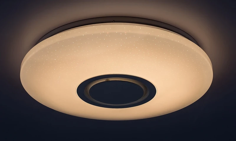 Rodion – LED smart ceiling light in white with RGB, Ø400mm, 24W, 2700-6500K
