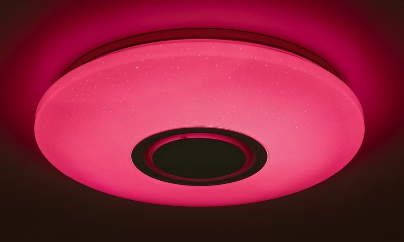 Rodion – LED smart ceiling light in white with RGB, Ø400mm, 24W, 2700-6500K