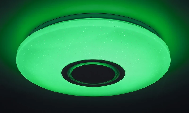 Rodion – LED smart ceiling light in white with RGB, Ø400mm, 24W, 2700-6500K