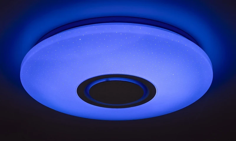 Rodion – LED smart ceiling light in white with RGB, Ø400mm, 24W, 2700-6500K