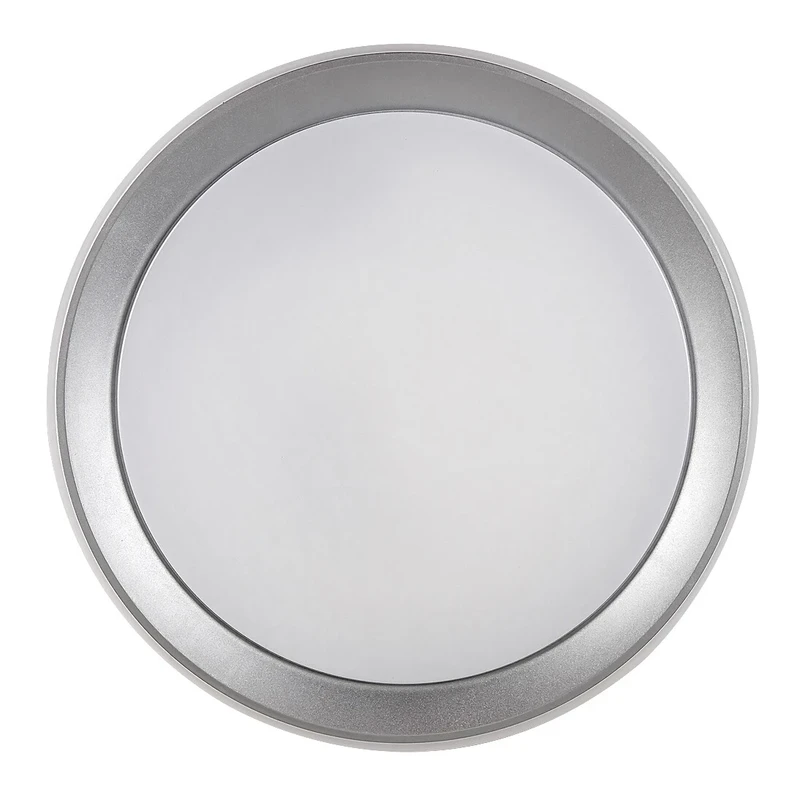 Everest – smart LED ceiling light in silver/white, Ø510mm, 40W, 2700-6500K, RGB