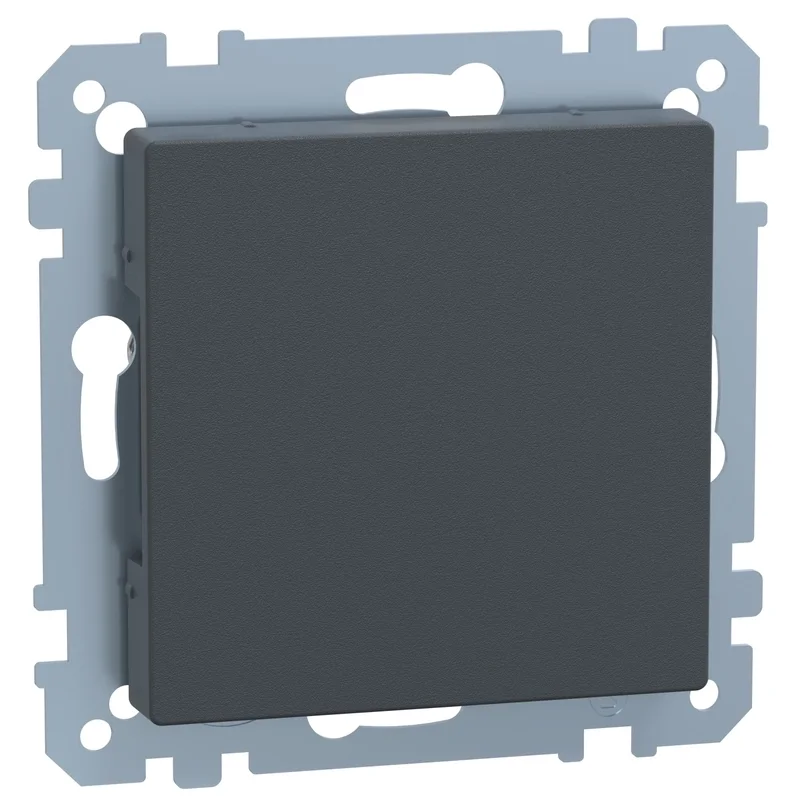 Schneider Electric Blank module with face plate Anthracite System M - Schneider Electric Merten System M 391814