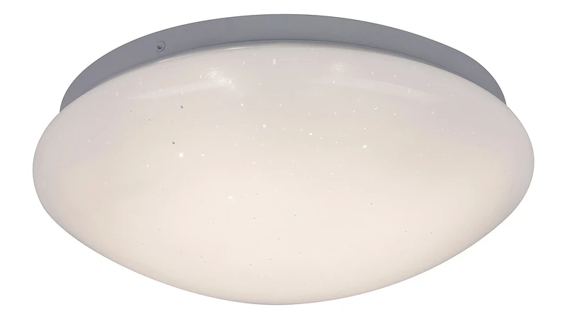 LED плафони Lucas – LED плафон в бяло с ефект 