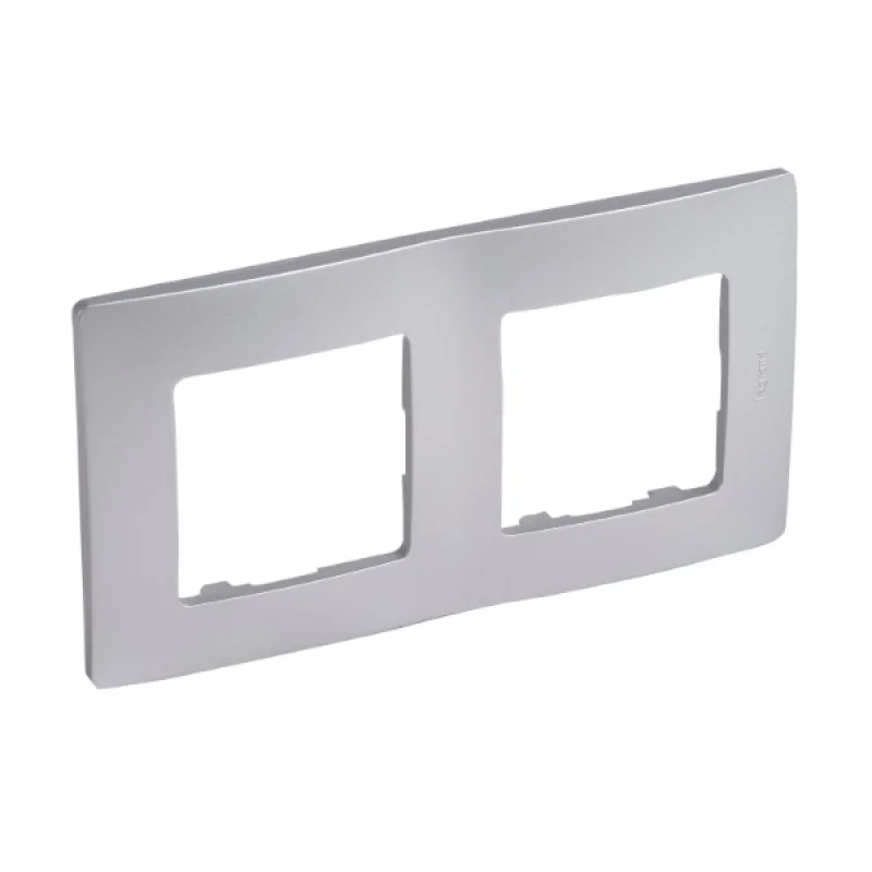 Legrand Рамка 2x Алуминий - Legrand Niloe 397042