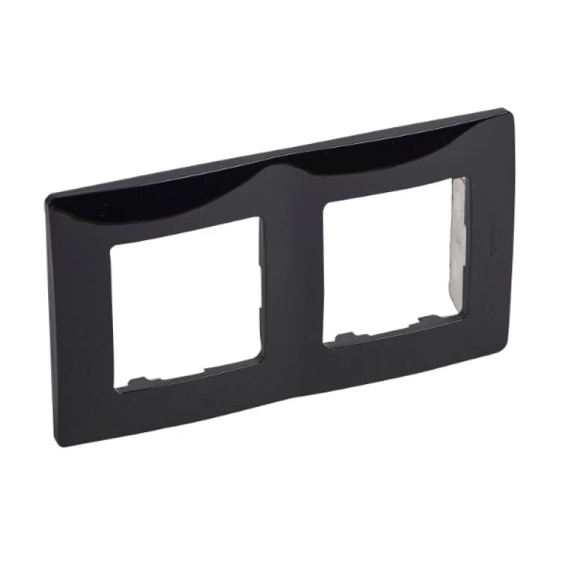 Legrand Frame 2x Black - Legrand Niloe 397052