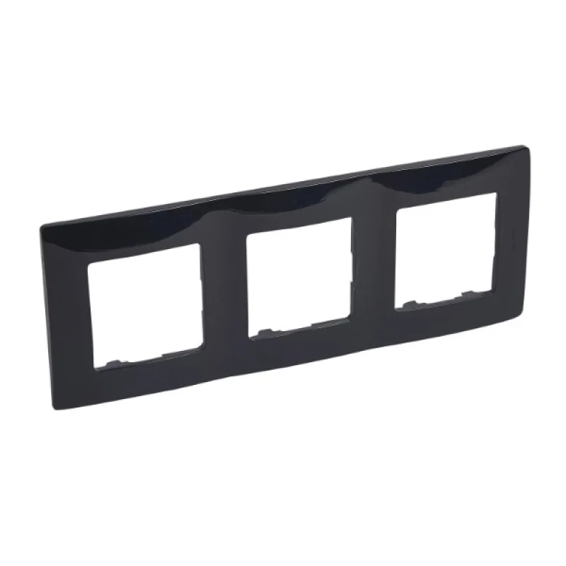 Legrand Рамка 3x Черен - Legrand Niloe 397053