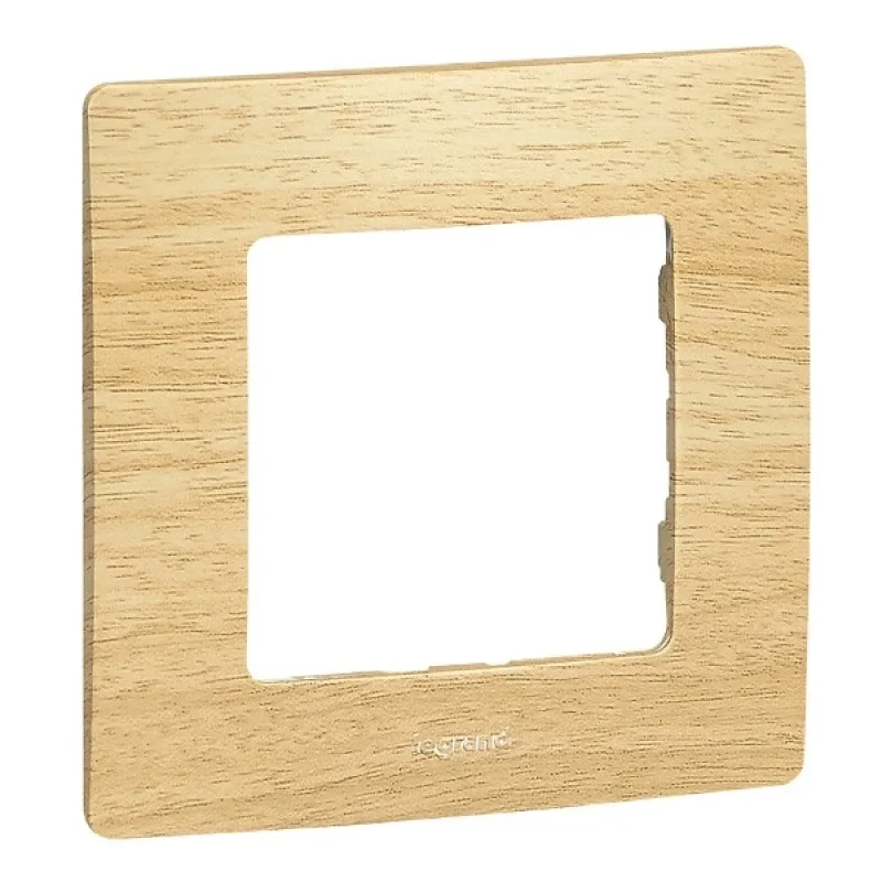 Legrand Frame 1x Light wood - Legrand Niloe 397095