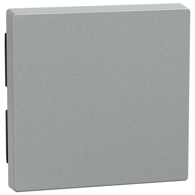 Schneider Electric Face plate for switch/push button Aluminium System M - Schneider Electric Merten System M 433160