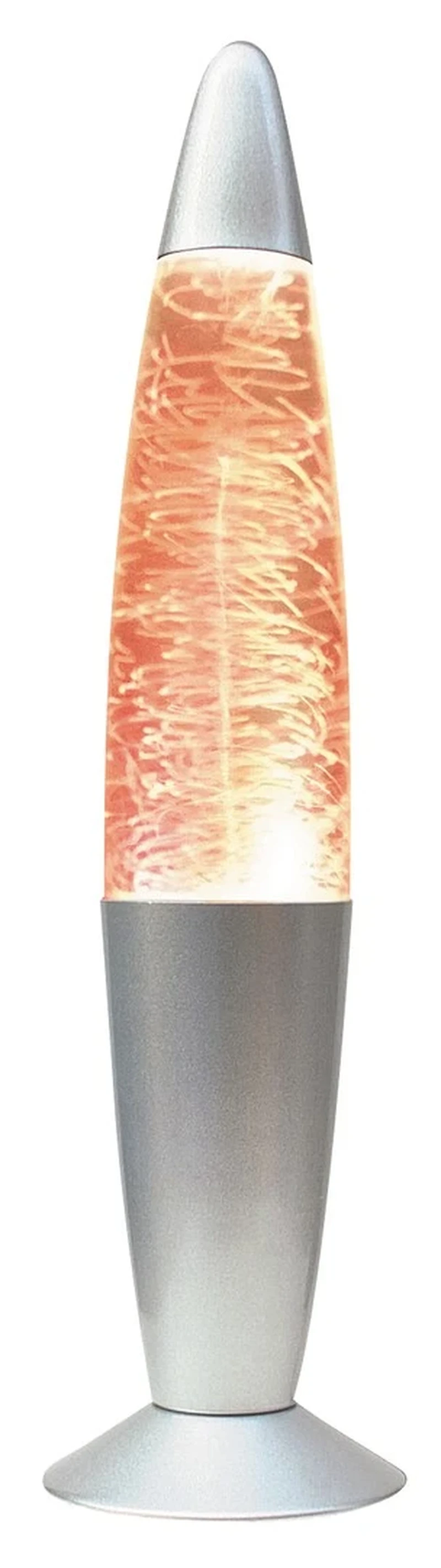 Millie – RGB decorative lamp in silver with clear glass, Ø90mm, DC 5V