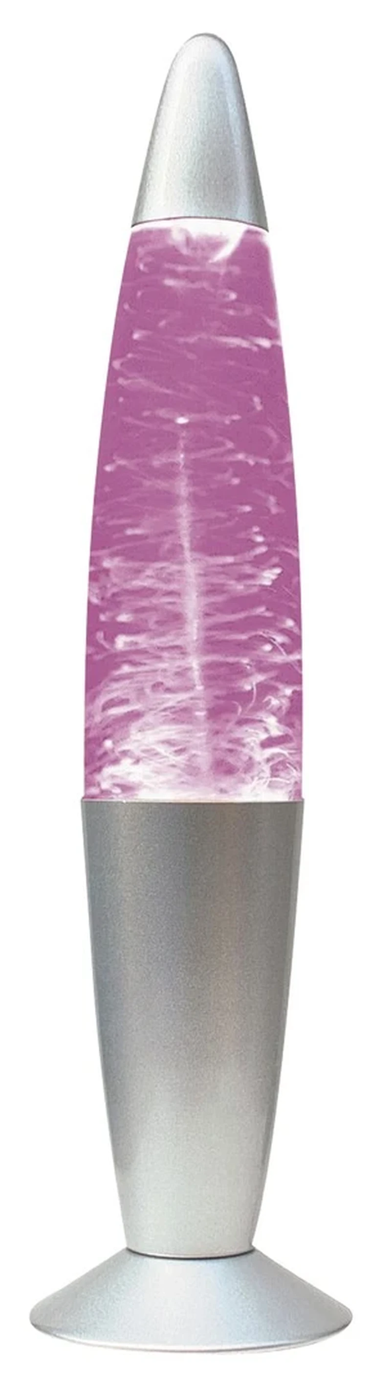 Millie – RGB decorative lamp in silver with clear glass, Ø90mm, DC 5V
