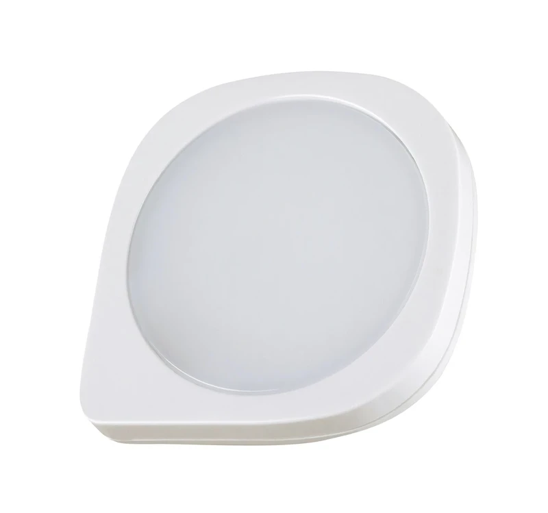 Billy – LED нощна лампа в бяло с датчик за здрач, 50×50мм, 0.5W, 2700K