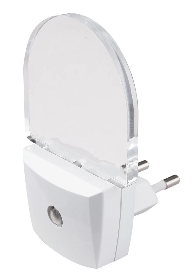 Table Lamps Paris Lux – LED night lamp for socket in white, 58×95mm, 0.5W, 4000K