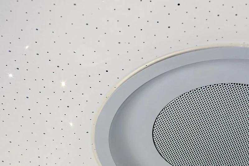 Murry – LED ceiling light in white with RGB and remote, Ø365mm, 18W, 3000-6000K