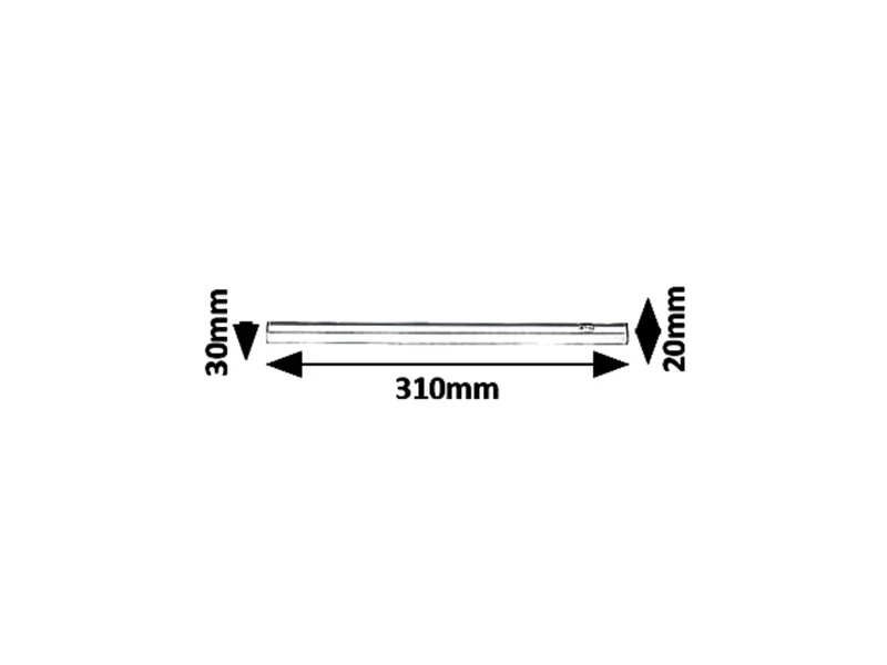 Greg – LED lighting for kitchen in white, 310mm, 4W, 4000K