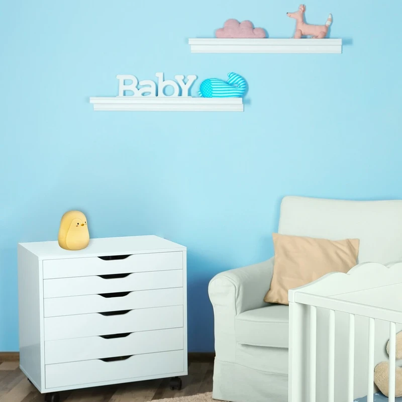 Baloo – LED children's night lamp penguin in white, Ø111mm, 0.4W, 3000K, RGB