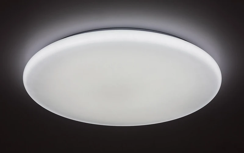 Danny – LED ceiling light in white, Ø600mm, 60W, 3000-6500K, dimmable with remote